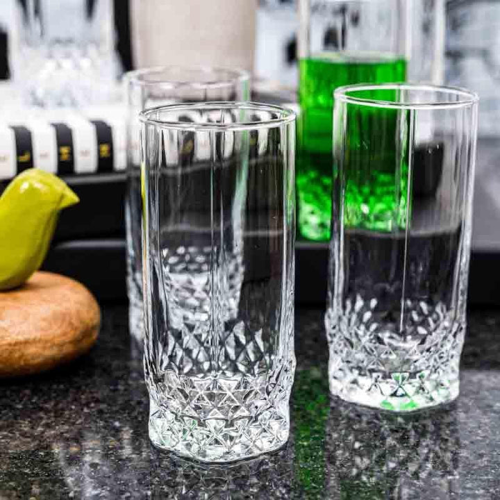 Buy MonaCasa Glass Tumbler - Set of Six at Vaaree online | Beautiful Glass to choose from