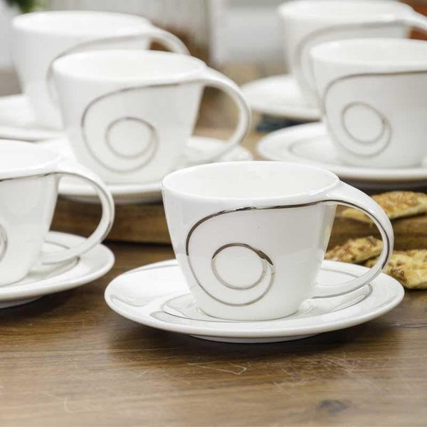 Finesse Cup and Saucer - Set of Twelve