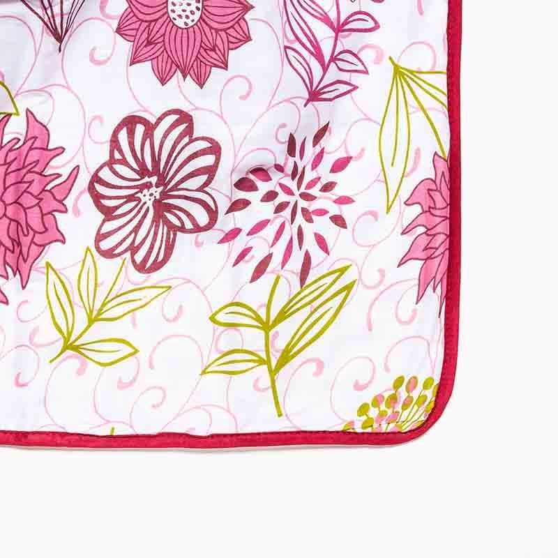 Buy Floral Chakras Dohar - Pink at Vaaree online | Beautiful Dohars to choose from