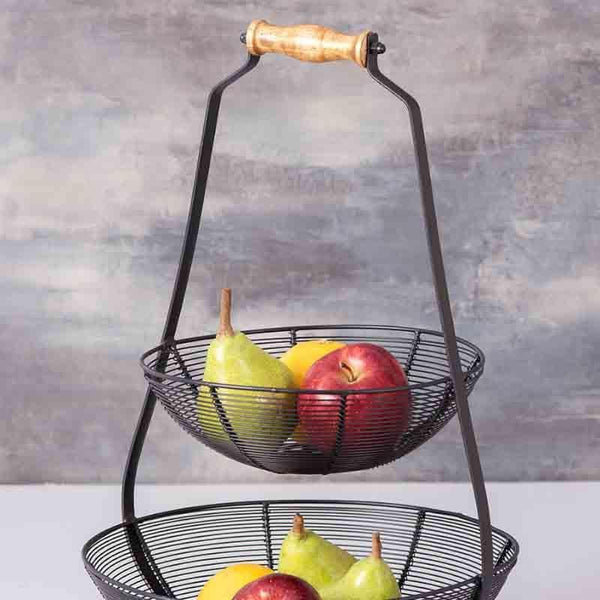 Buy Layered Wire Basket at Vaaree online | Beautiful Fruit Basket to choose from