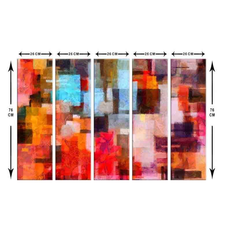 Buy Blurred Wall Art - Set Of Three at Vaaree online | Beautiful Wall Art & Paintings to choose from