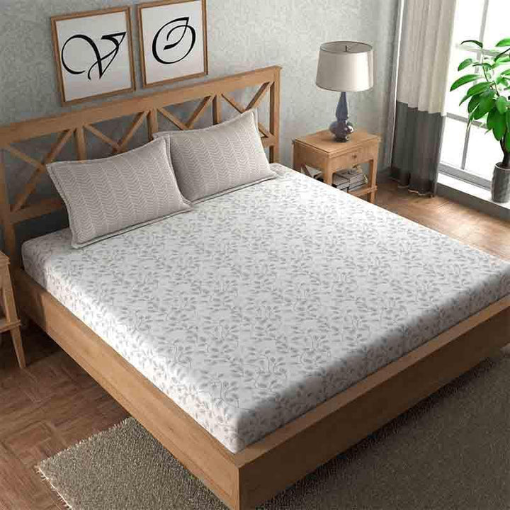 Buy Leafy Lace Bedsheet at Vaaree online | Beautiful Bedsheets to choose from