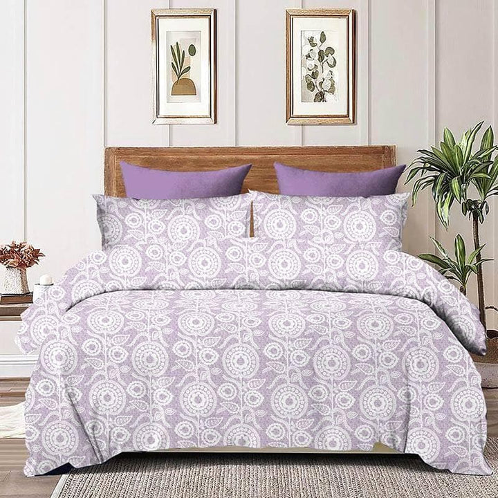 Buy Mizu Purple Bedsheet at Vaaree online | Beautiful Bedsheets to choose from