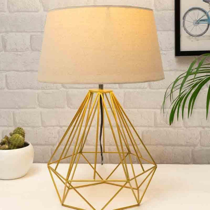 Buy Diamond Dust Table Lamp - White at Vaaree online | Beautiful Table Lamp to choose from