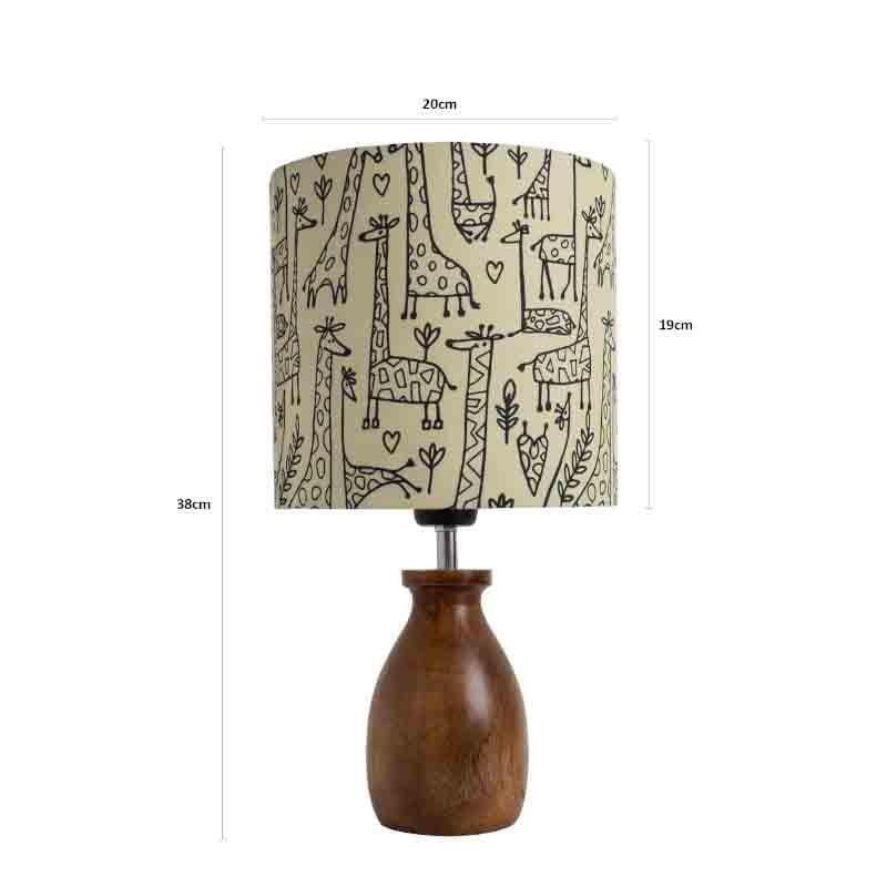 Buy Nordic Brown Tall Tales Lamp at Vaaree online | Beautiful Table Lamp to choose from