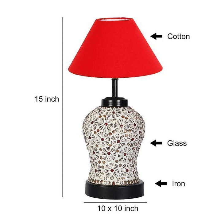 Buy Solid Fusion Lamp - Pink at Vaaree online | Beautiful Table Lamp to choose from