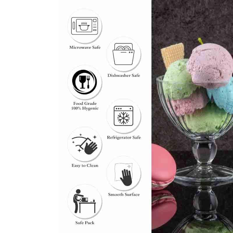 Buy Fiesta Ice Cream Bowl - Set of Six at Vaaree online | Beautiful Icecream Cup to choose from