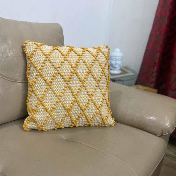 Buy Prisley Tufted Cushion Cover at Vaaree online | Beautiful Cushion Covers to choose from