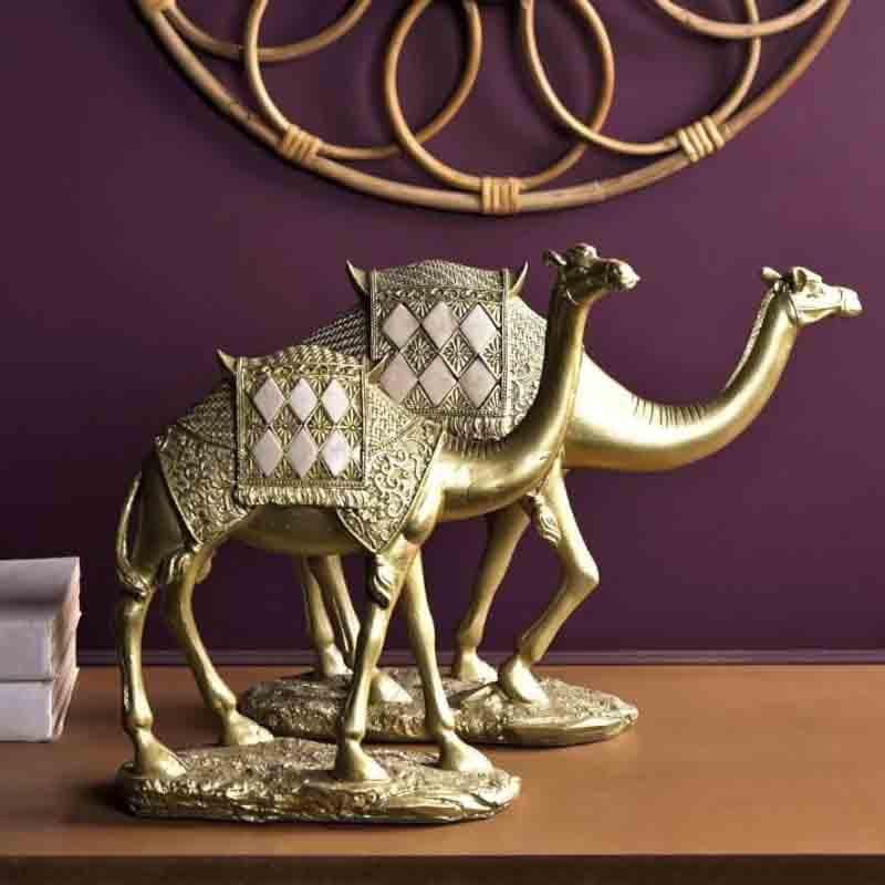 Buy Desert King Table Decor - Gold at Vaaree online | Beautiful Showpieces to choose from