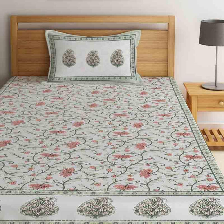 Buy Simply Floral Bedsheet at Vaaree online | Beautiful Bedsheets to choose from
