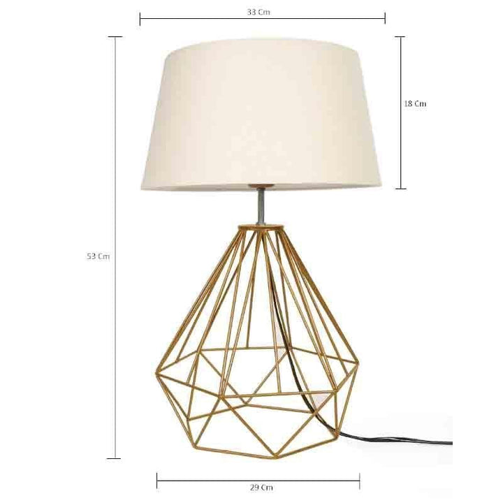 Buy Diamond Dust Table Lamp - White at Vaaree online | Beautiful Table Lamp to choose from