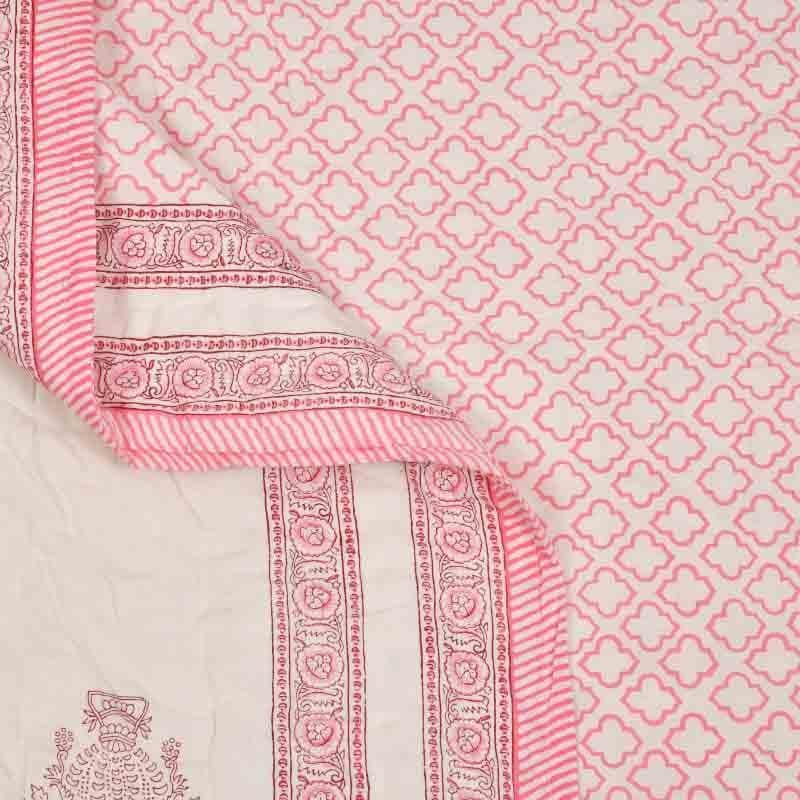 Buy Rosa Printed Razai at Vaaree online | Beautiful Dohars to choose from
