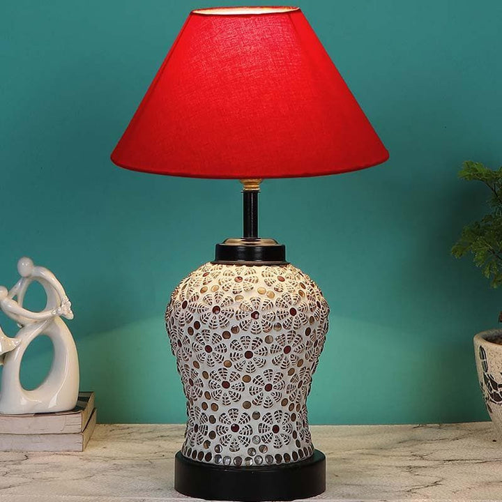 Buy Solid Fusion Lamp - Pink at Vaaree online | Beautiful Table Lamp to choose from