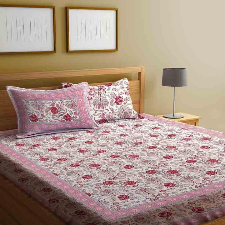 Buy Flowering Bedsheet at Vaaree online | Beautiful Bedsheets to choose from