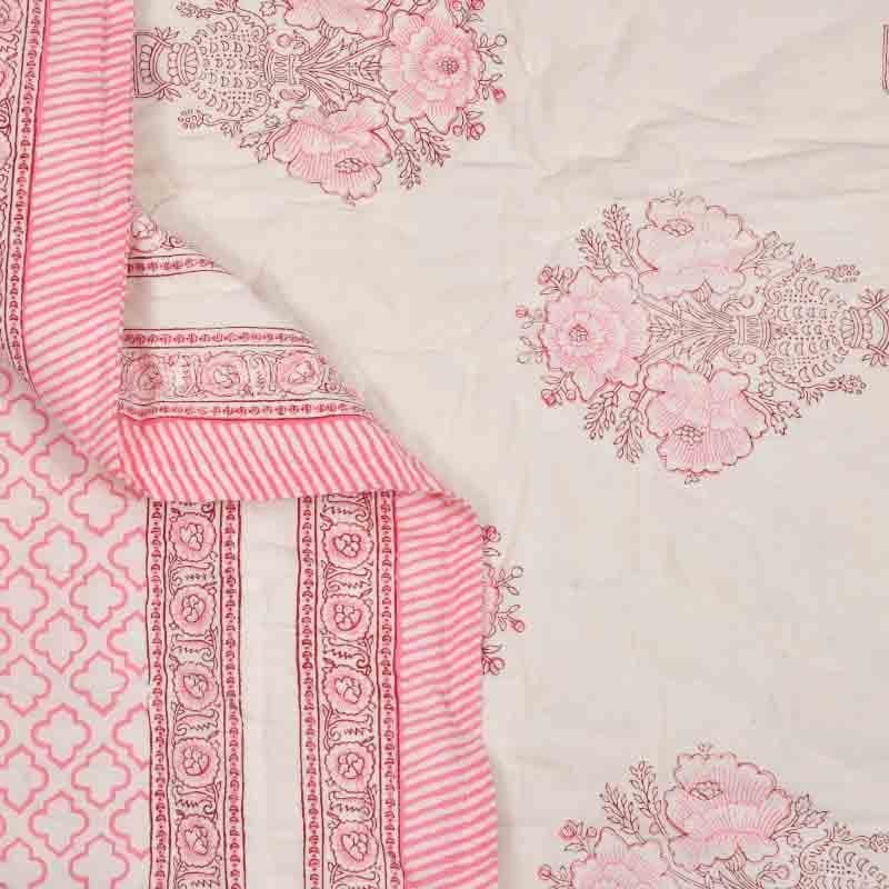 Buy Rosa Printed Razai at Vaaree online | Beautiful Dohars to choose from