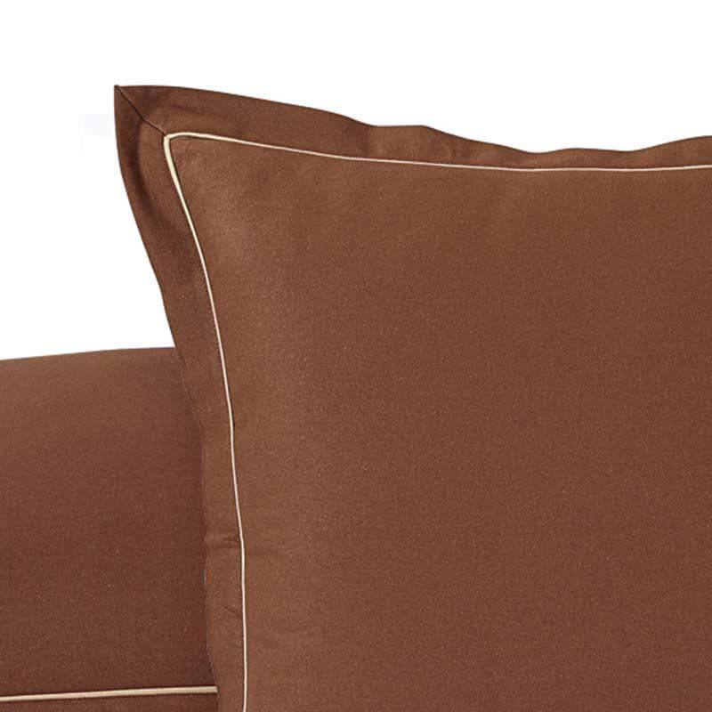 Buy Solid Brown Pillow Cover - Set of Two at Vaaree online | Beautiful Pillow Covers to choose from