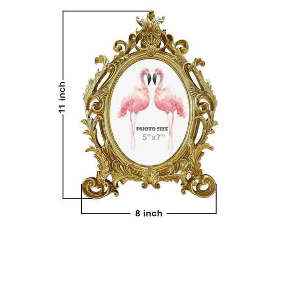 Buy De'Nouveau Photo Frame - Gold at Vaaree online | Beautiful Photo Frames to choose from