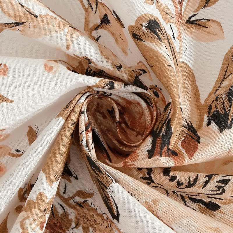 Buy Imperial Blossoms Bedsheet- Peach at Vaaree online | Beautiful Bedsheets to choose from