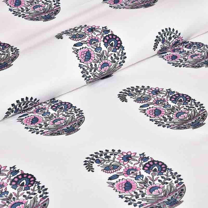 Buy Pure Paisleys Bedsheet - Purple at Vaaree online | Beautiful Bedsheets to choose from
