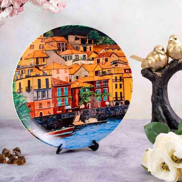 Buy A Rendezvous Decorative Plates at Vaaree online | Beautiful Wall Plates to choose from
