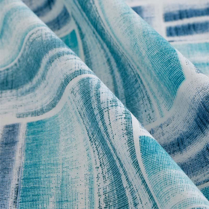 Buy Blue Criss-Cross Bedsheet at Vaaree online | Beautiful Bedsheets to choose from