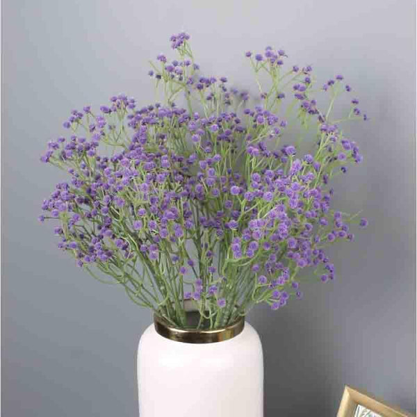 Buy Faux Baby's Breath Floral Sticks (Purple) - Set Of Six at Vaaree online | Beautiful Artificial Flowers to choose from