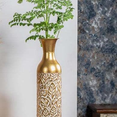 Buy Leaf Love Tall Floor Planter Floor Vase from Vaaree