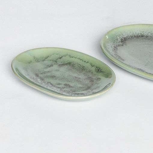 Buy Sage Saga Oval Platter - Small at Vaaree online | Beautiful Serving Platter to choose from