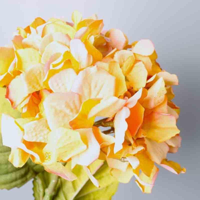 Buy Faux Hydrangea Floral Stick - Yellow at Vaaree online | Beautiful Artificial Flowers to choose from