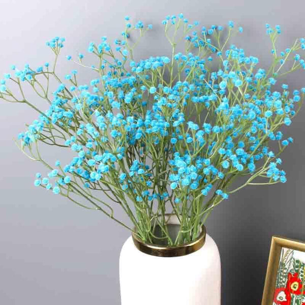 Buy Faux Baby's Breath Floral Sticks (Azure) - Set Of Three at Vaaree online | Beautiful Artificial Plants to choose from
