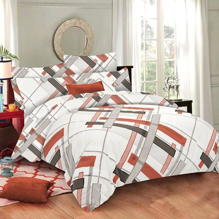 Buy Sassy Stripes Bedsheet at Vaaree online | Beautiful Bedsheets to choose from