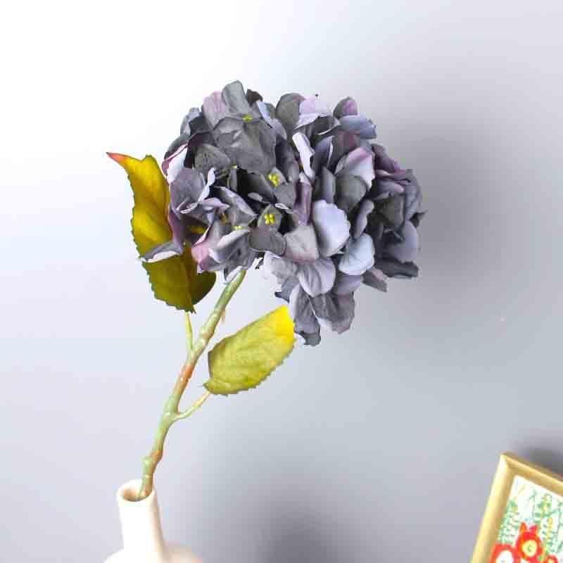 Buy Faux Hydrangea Floral Stick - Dark Blue at Vaaree online | Beautiful Artificial Flowers to choose from