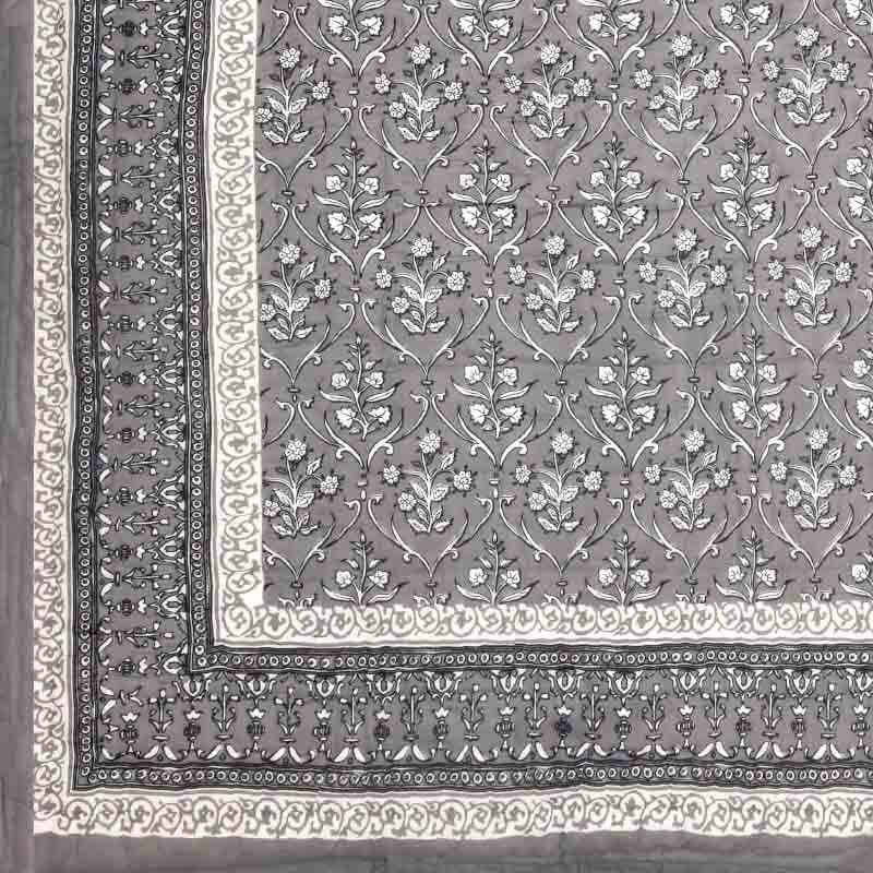 Buy Bouquet Butta Printed Razai - Grey at Vaaree online | Beautiful Dohars to choose from