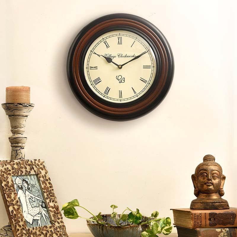 Buy Classic Wooden Clock at Vaaree online | Beautiful Wall Clock to choose from