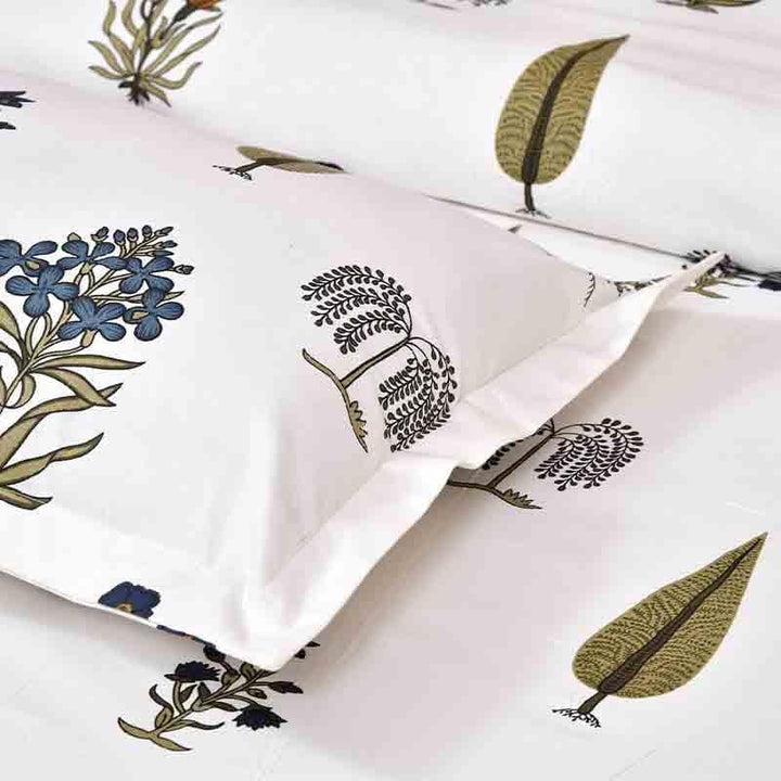 Buy Bageecha Jaipuri Bedsheet - Green at Vaaree online | Beautiful Bedsheets to choose from