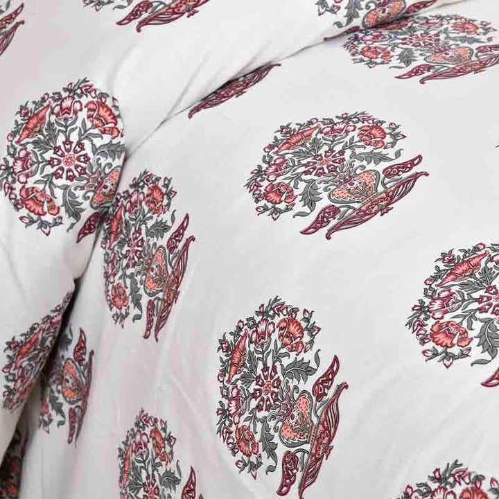 Buy Gulmohar Bedsheet - Red at Vaaree online | Beautiful Bedsheets to choose from