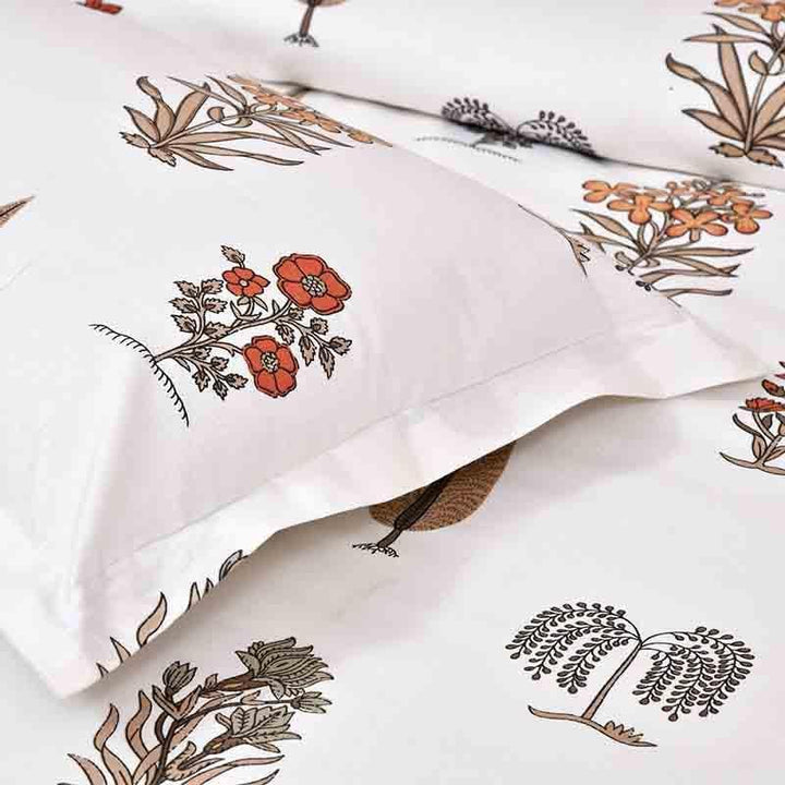 Buy Bageecha Jaipuri Bedsheet - Brown at Vaaree online | Beautiful Bedsheets to choose from