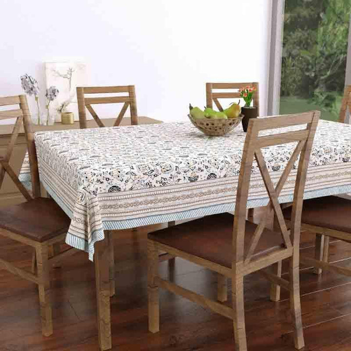 Buy Gulabo Table Cover - Blue at Vaaree online | Beautiful Table Cover to choose from
