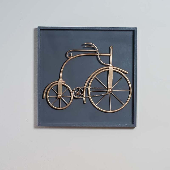 Buy Muted Gold Retro Bicycle at Vaaree online | Beautiful Wall Accents to choose from