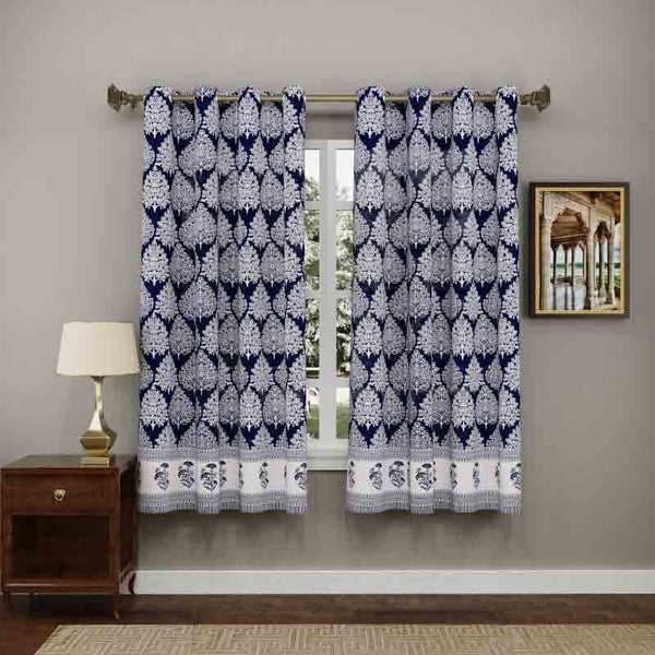 Buy Precious Paisleys Curtain Set at Vaaree online | Beautiful Curtains to choose from