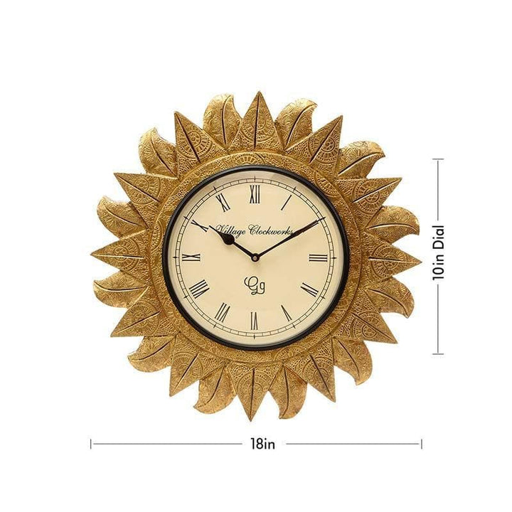 Buy The Sunflower Clock at Vaaree online