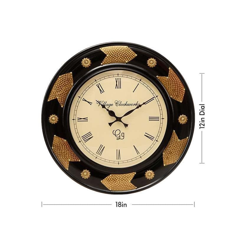 Buy Brass Circle Wall Clock at Vaaree online | Beautiful Wall Clock to choose from