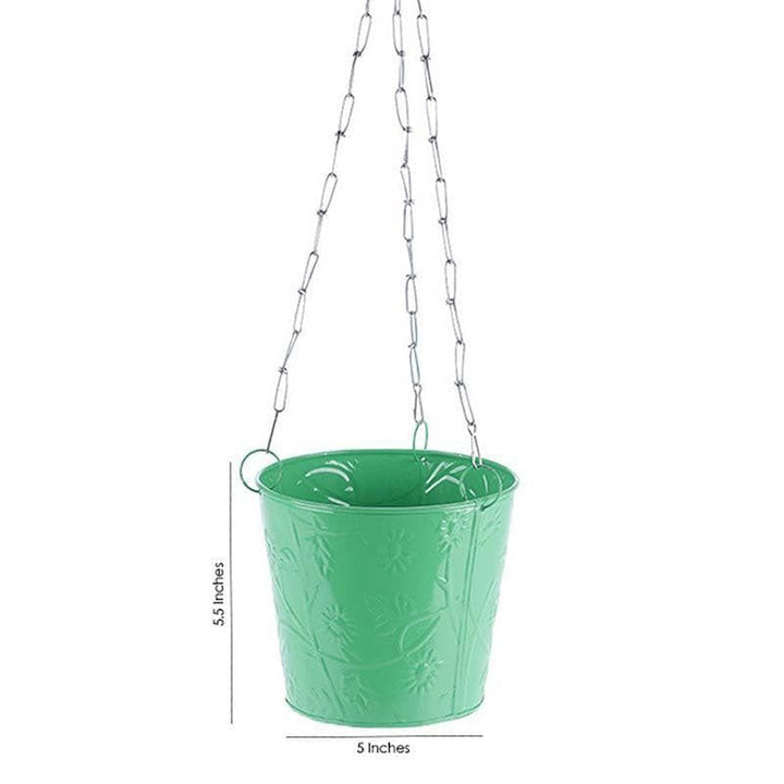 Buy Simply Solid Hanging Planter- Green at Vaaree online | Beautiful Pots & Planters to choose from