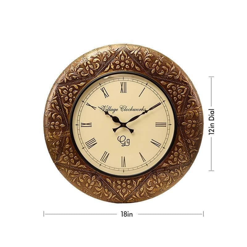 Buy Bronze Allure Wall Clock at Vaaree online | Beautiful Wall Clock to choose from