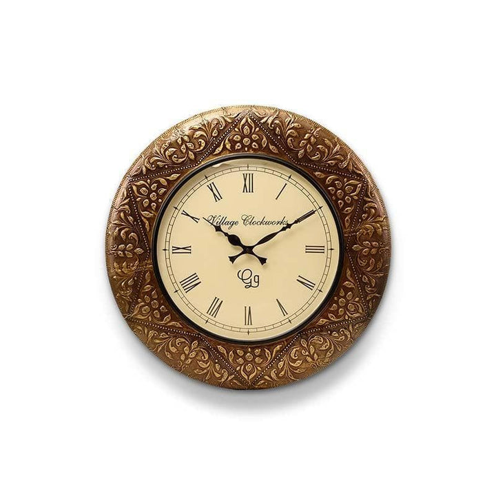 Buy Bronze Allure Wall Clock at Vaaree online