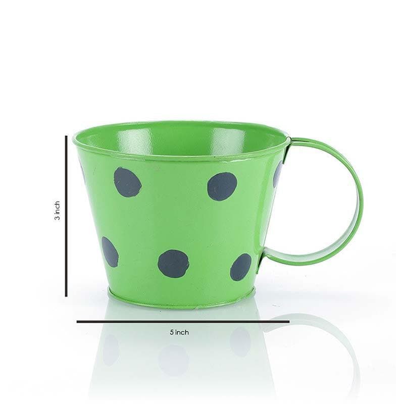 Buy Mini Mug Planter- Green at Vaaree online | Beautiful Pots & Planters to choose from