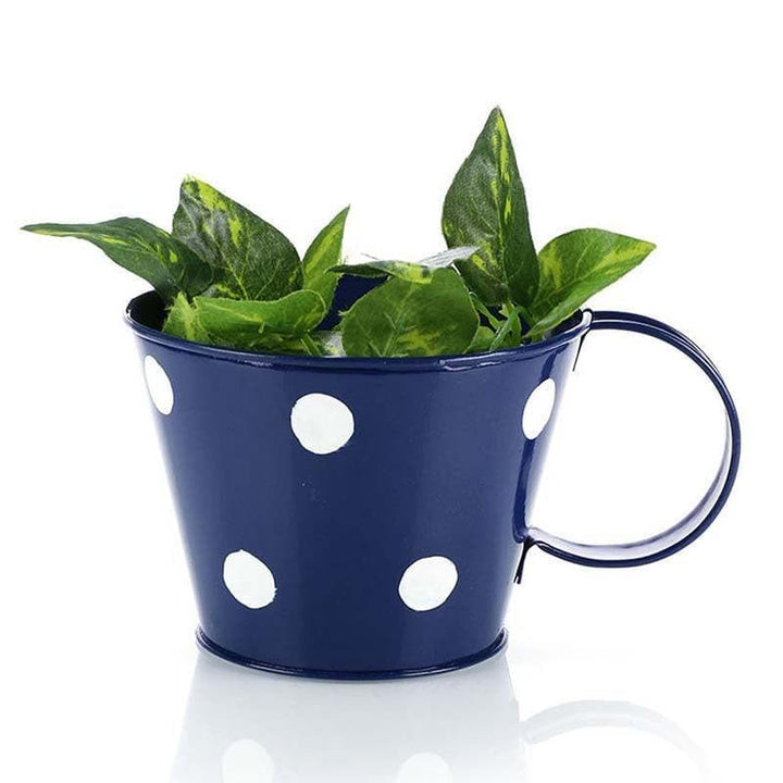 Buy Mini Mug Planter- Blue at Vaaree online | Beautiful Pots & Planters to choose from