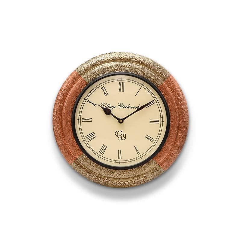 Buy A Touch of Bronze Wall Clock at Vaaree online | Beautiful Wall Clock to choose from