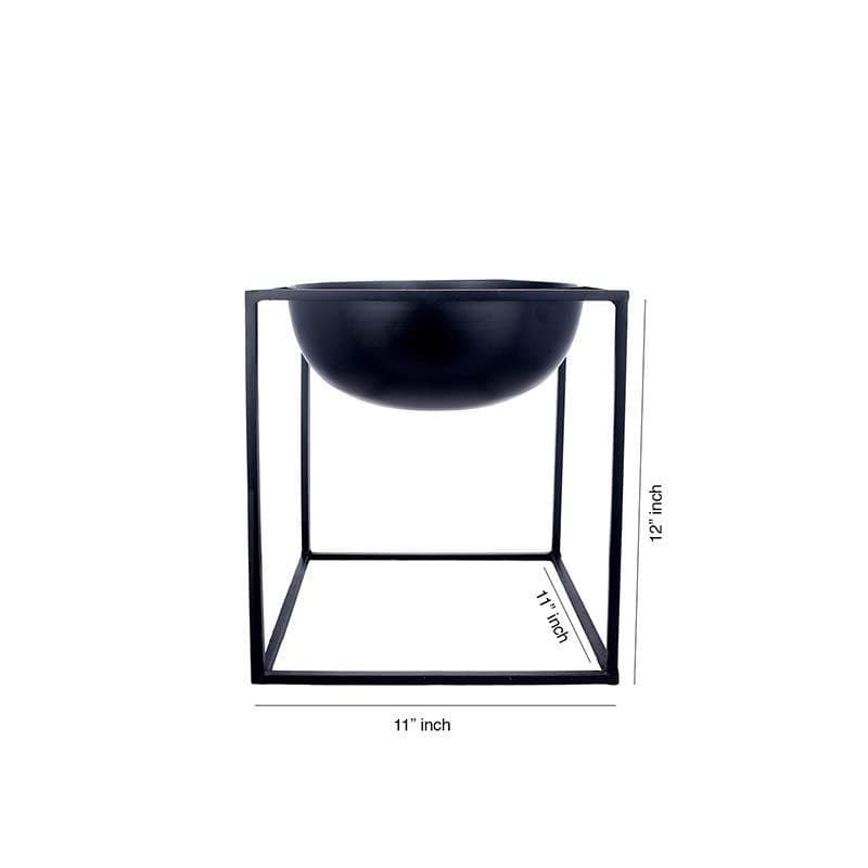 Buy Inky Black Planter at Vaaree online | Beautiful Pots & Planters to choose from