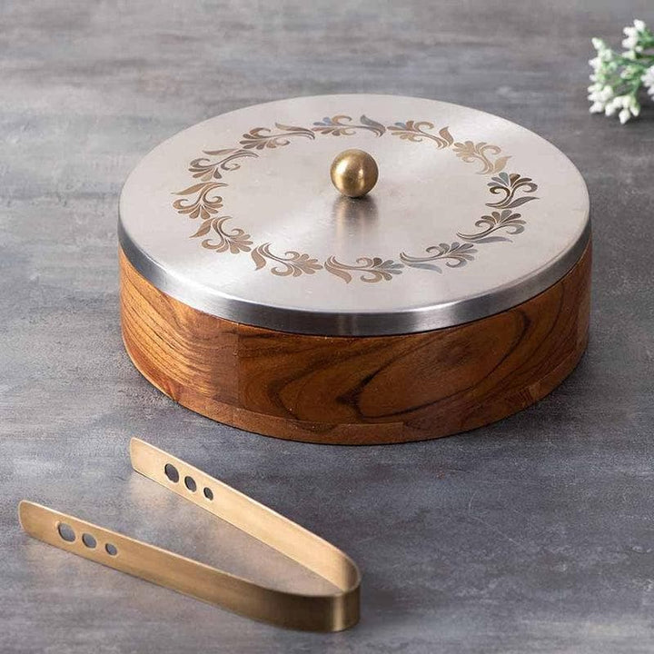 Buy Acacia Roti Box - Silver at Vaaree online | Beautiful Roti Box to choose from